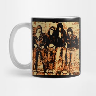 Classic Retro Ramone Graphic Picture Mug